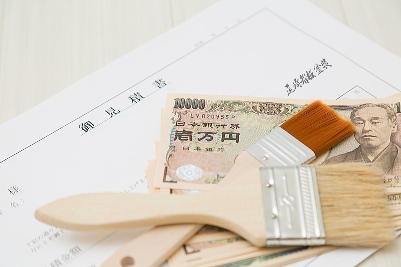塗装のお見積書作成とご提示
